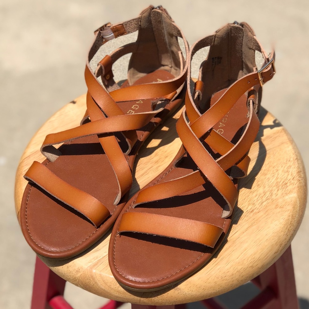 Rampage Brown Sandal sz 10